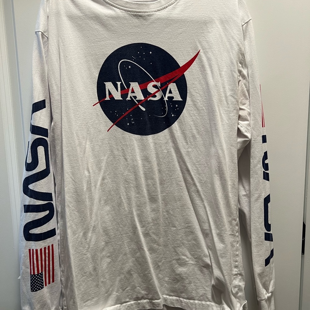 LAST CHANCE- NASA Long Sleeve TShirt